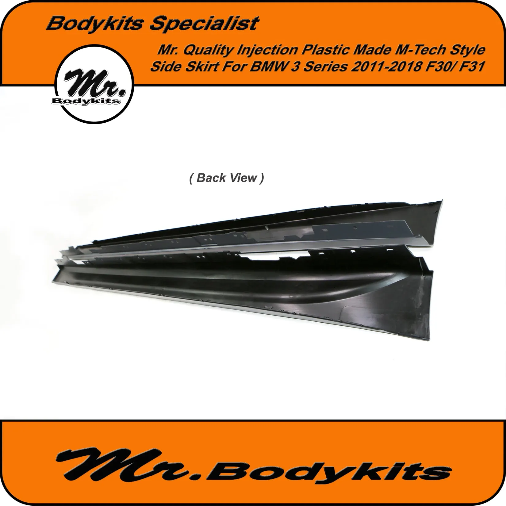 Mr. M-Tech Style Plastic Side Skirt For BMW F30/31 2011-2018 Sedan/Wagon 3 Series