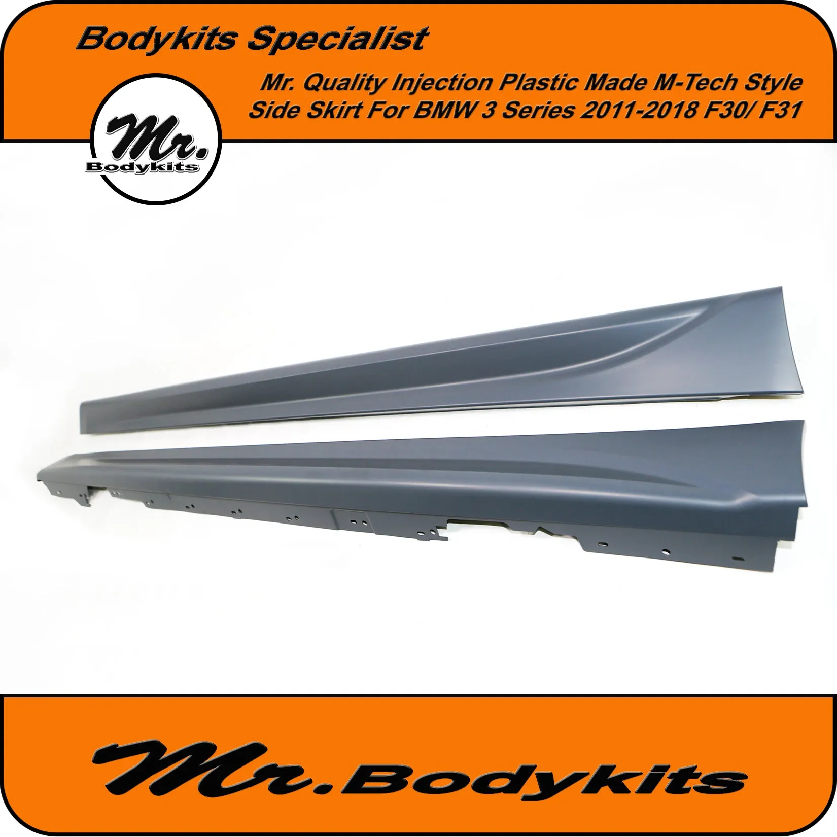 Mr. M-Tech Style Plastic Side Skirt For BMW F30/31 2011-2018 Sedan/Wagon 3 Series