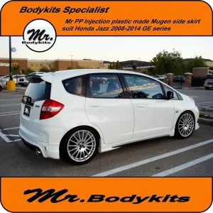 Mr Plastic Mugen Side Skirt Suit Honda Jazz 2008-2014 GE Series, Great Fitment