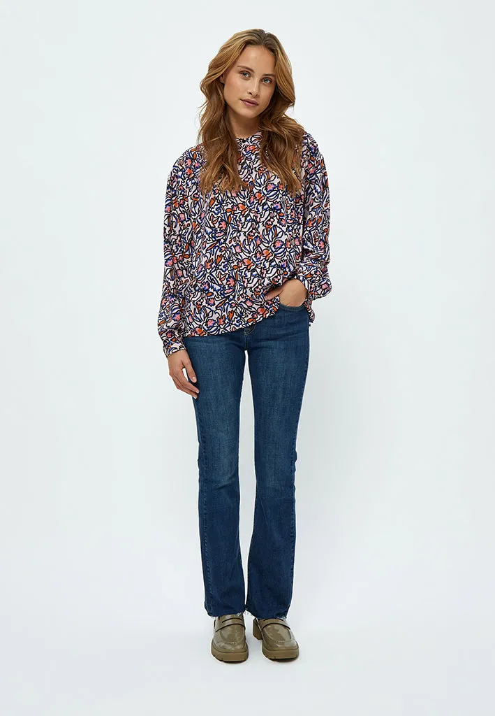 MSSelia Shirt - Ash Rose Print