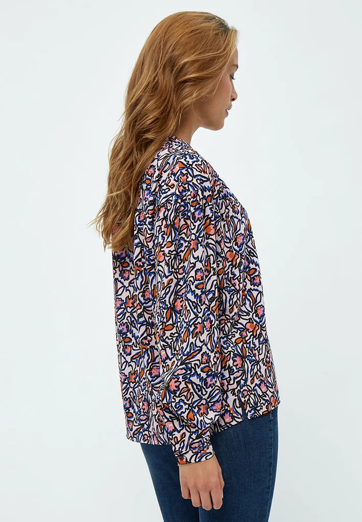 MSSelia Shirt - Ash Rose Print