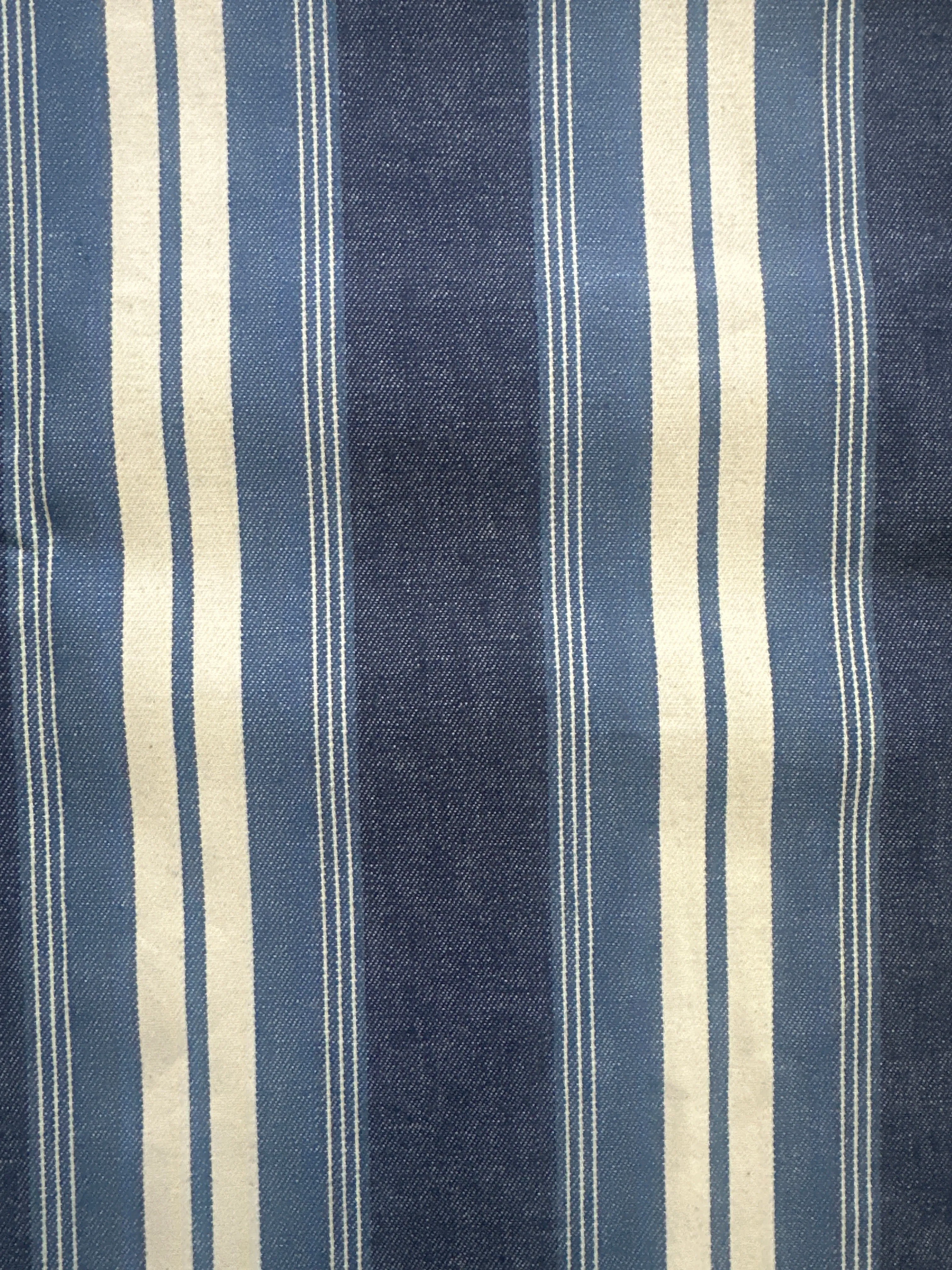 Multi-Striped Denim