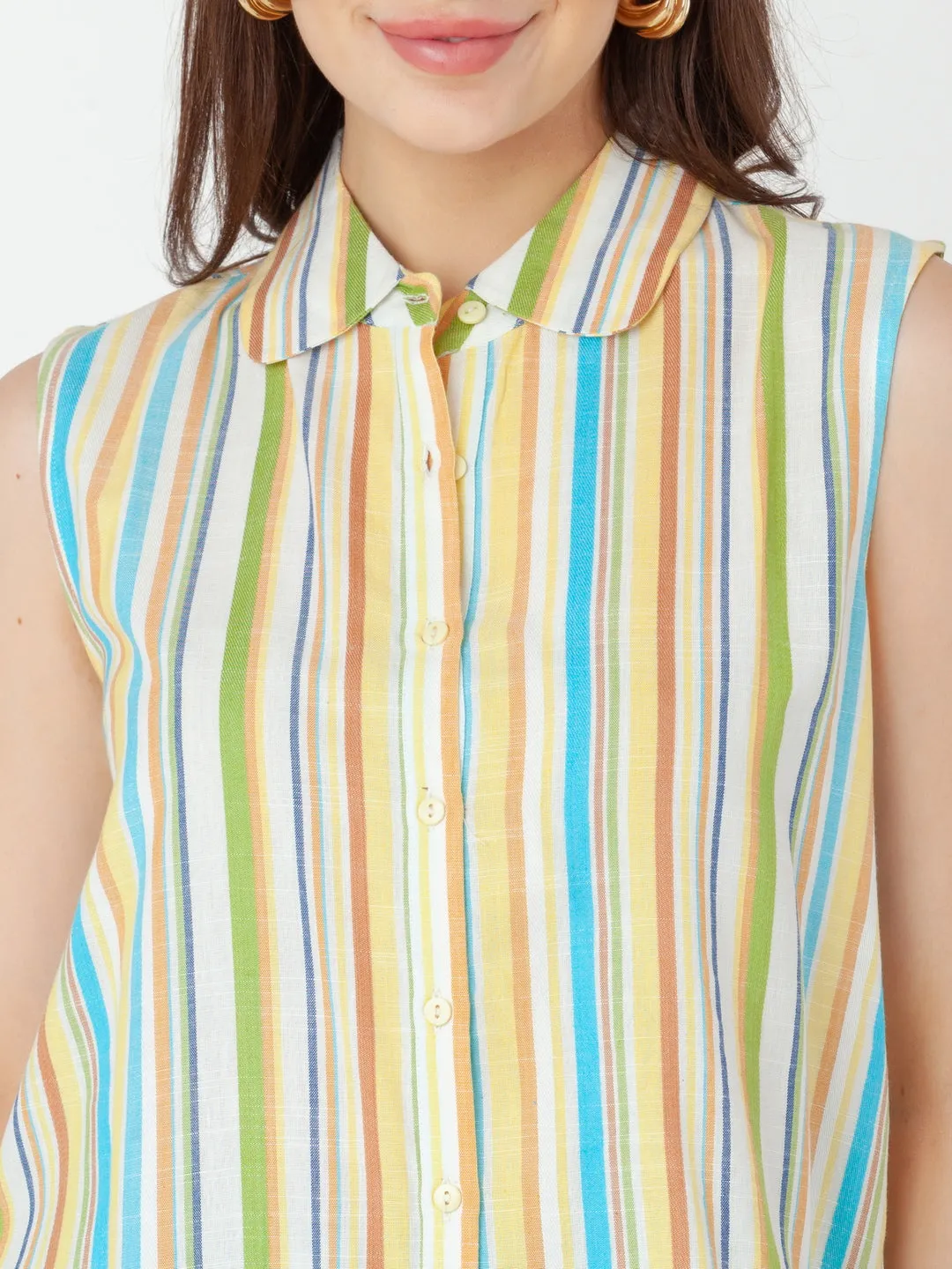 Multi Striped Regular Top