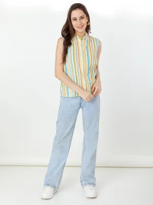 Multi Striped Regular Top