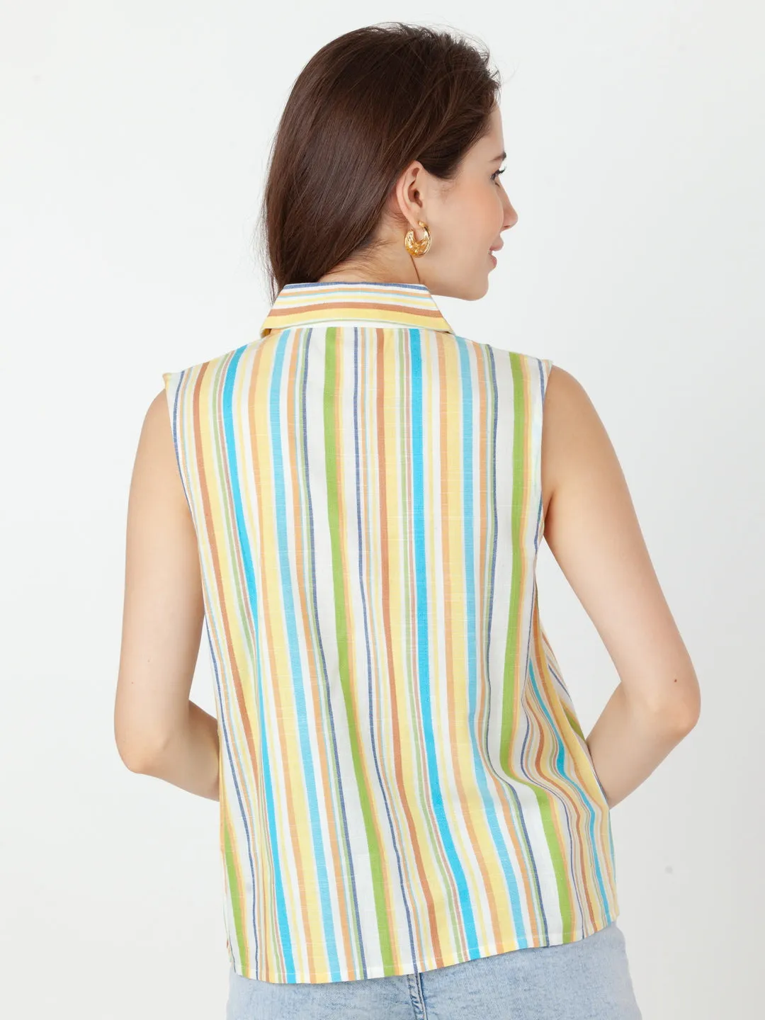 Multi Striped Regular Top