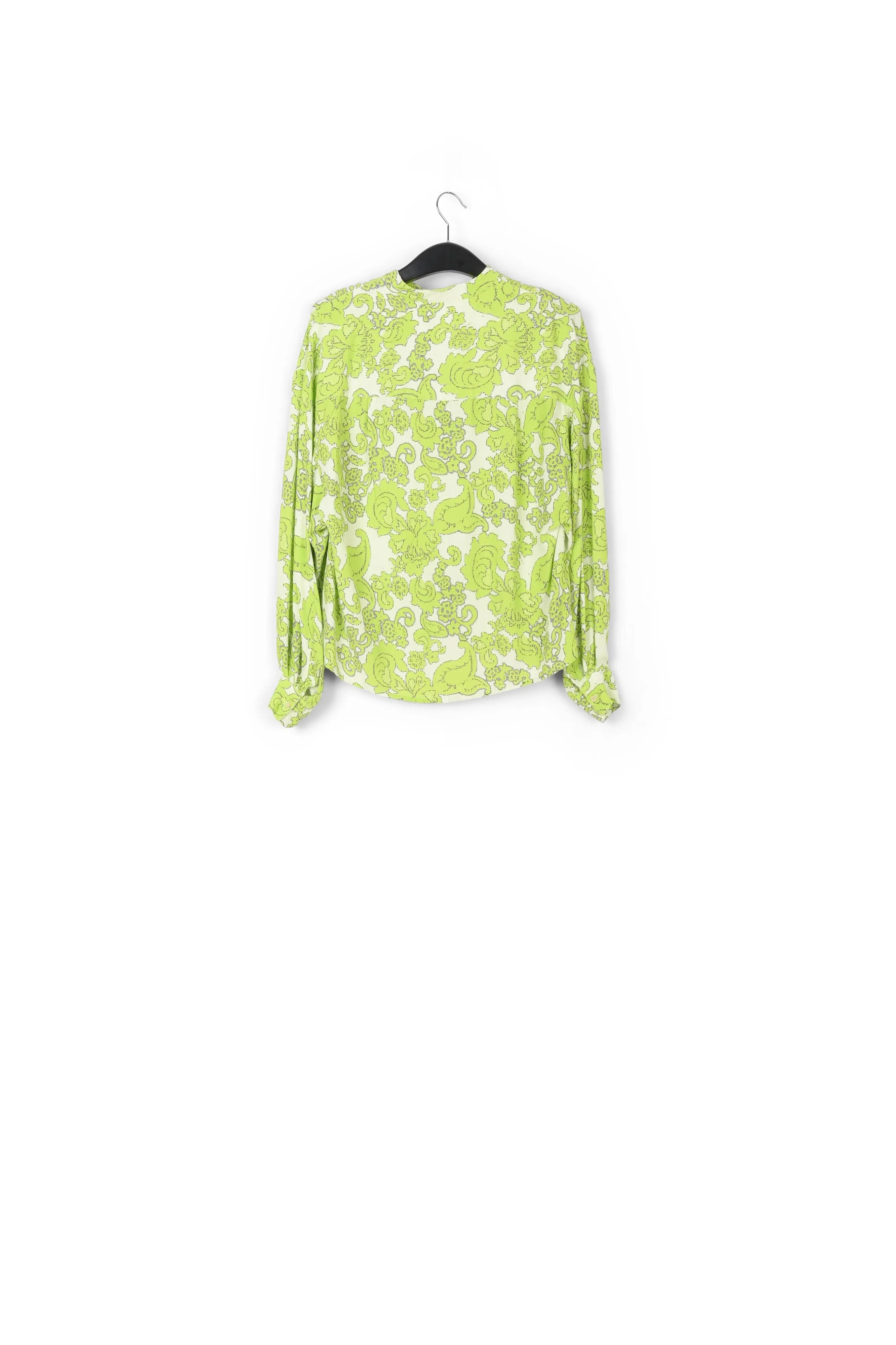 Multicolor floral-print shirt