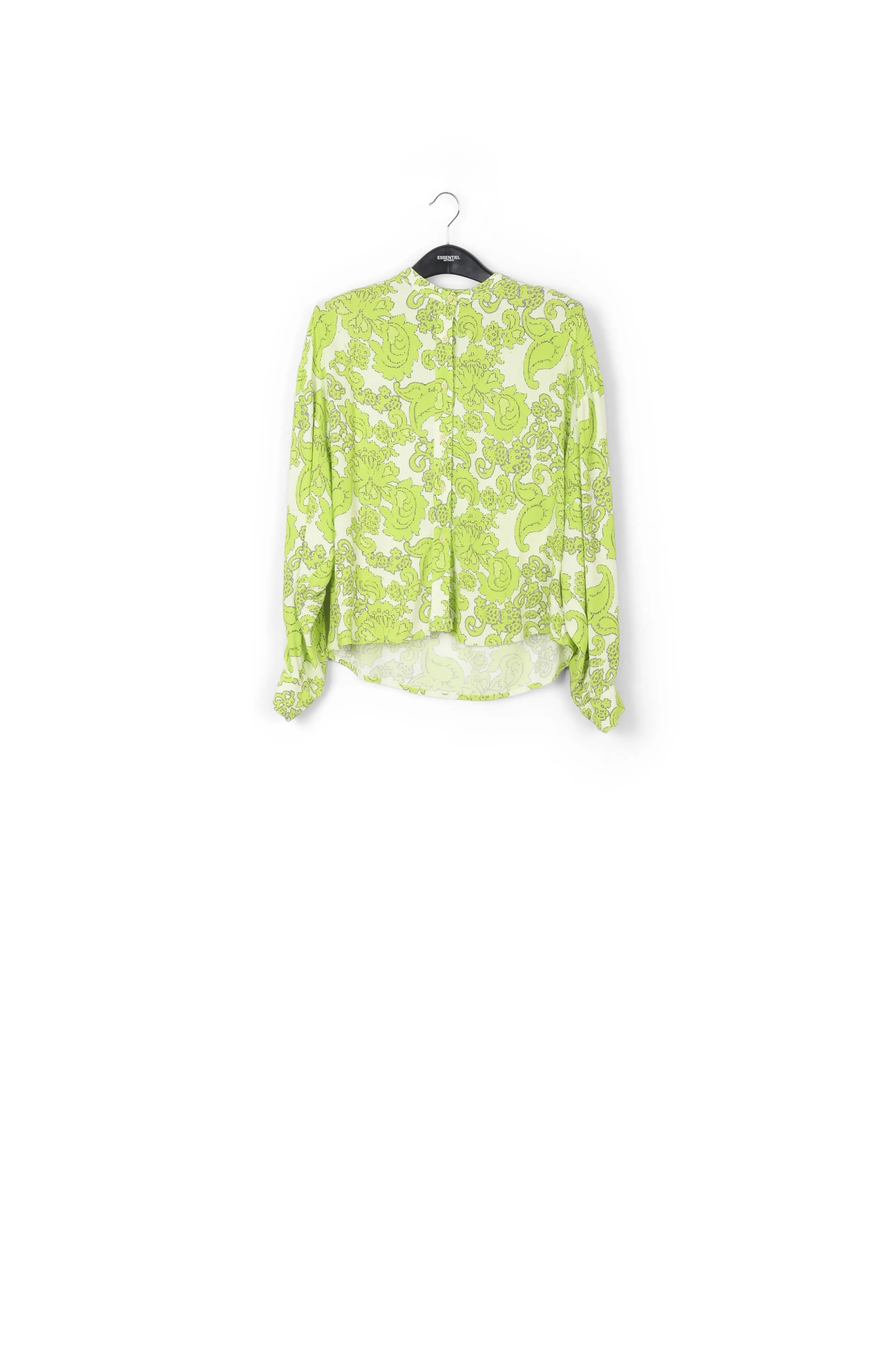 Multicolor floral-print shirt