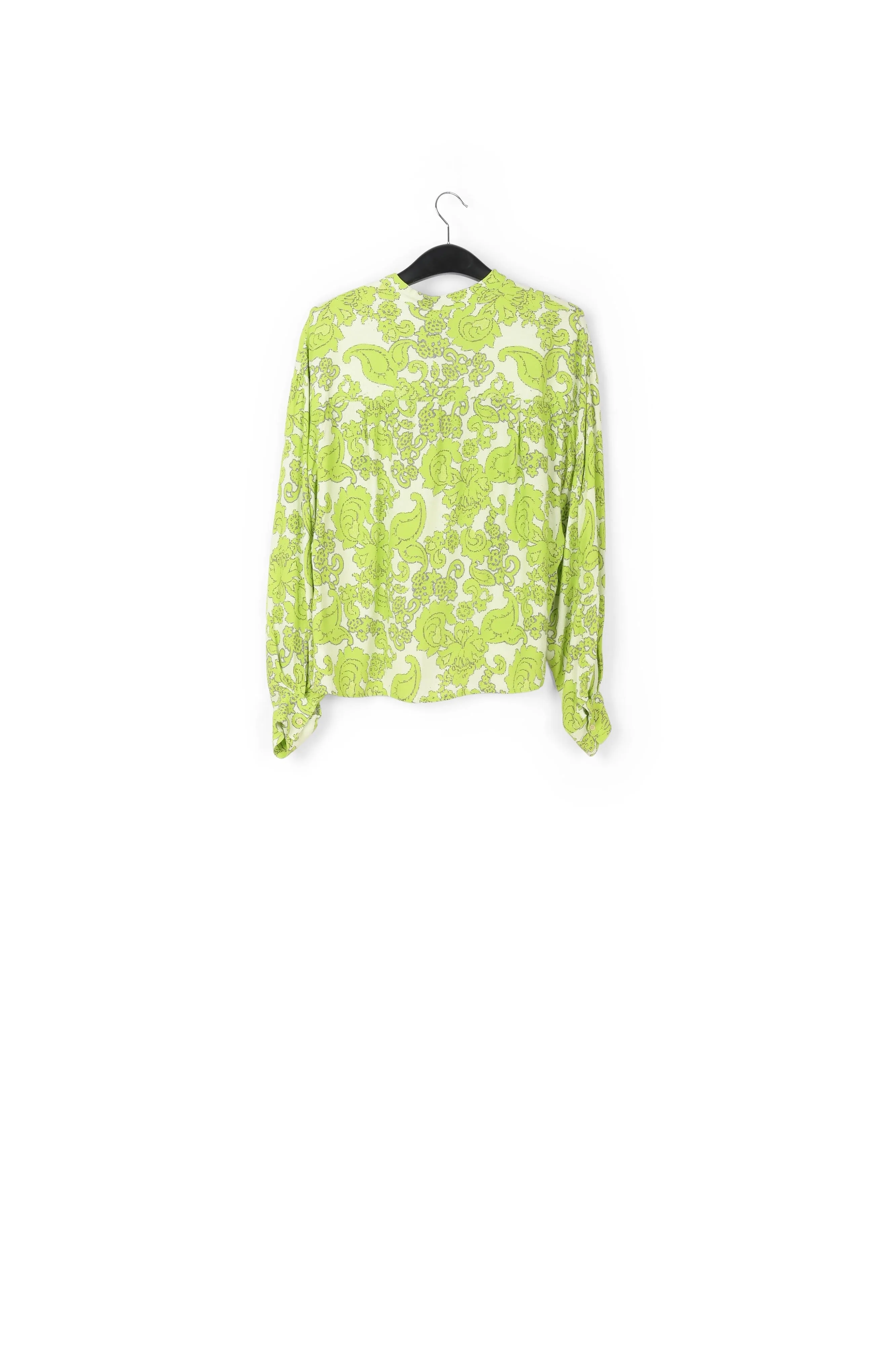 Multicolor floral-print shirt