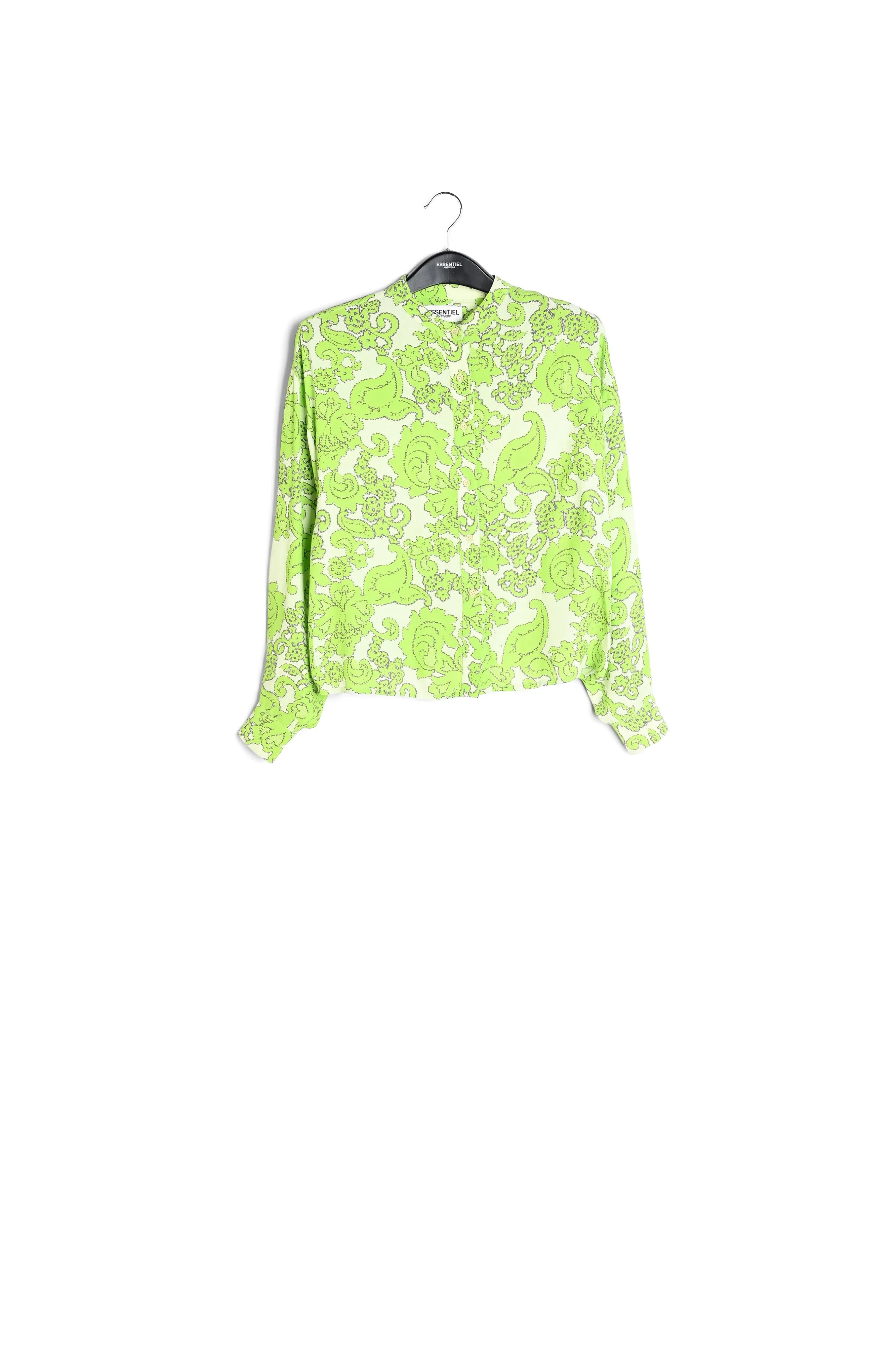 Multicolor floral-print shirt