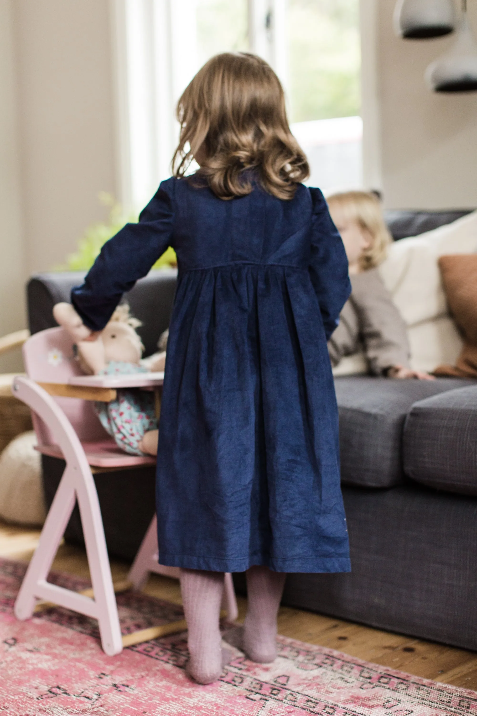Needlecord Anne dress (ready to ship)