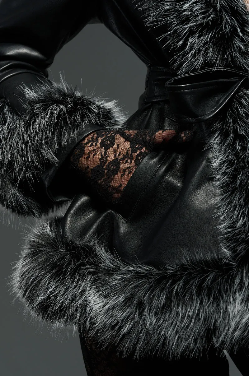 NEW KENZY FUR TRIM MOTO
