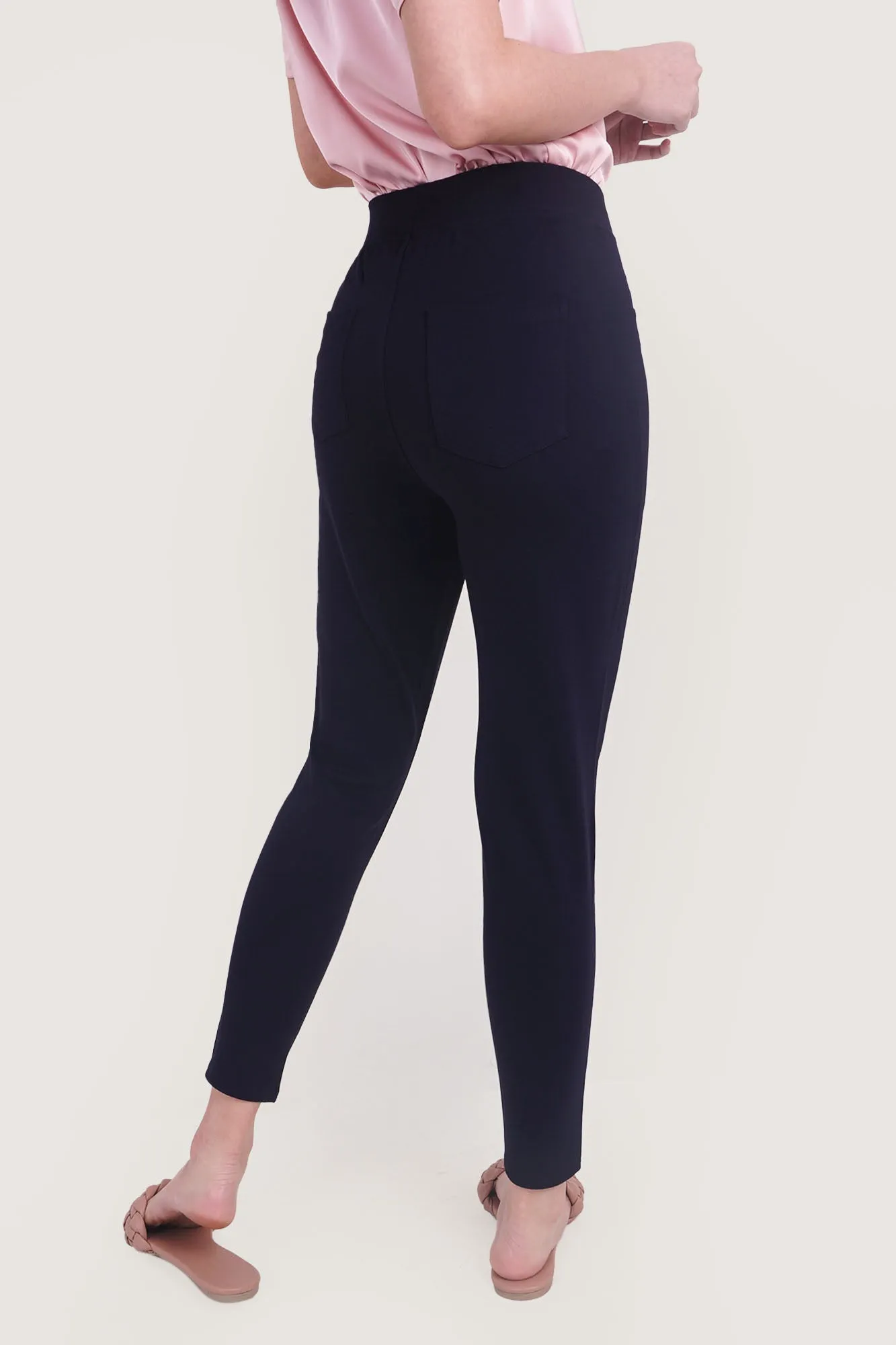 Next Skin Ankle Length Pull Up Trousers