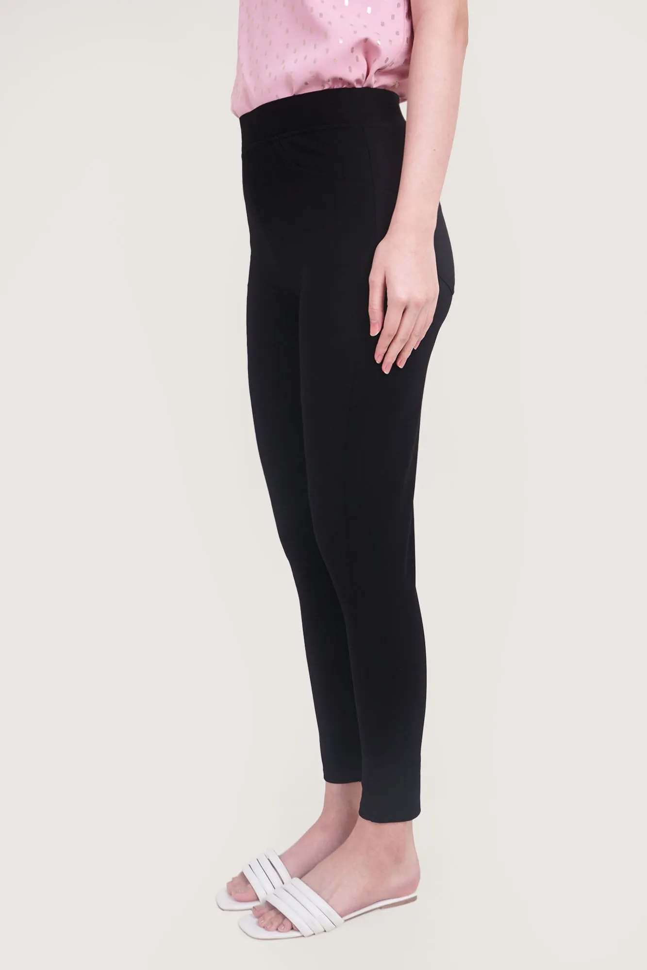 Next Skin Ankle Length Pull Up Trousers
