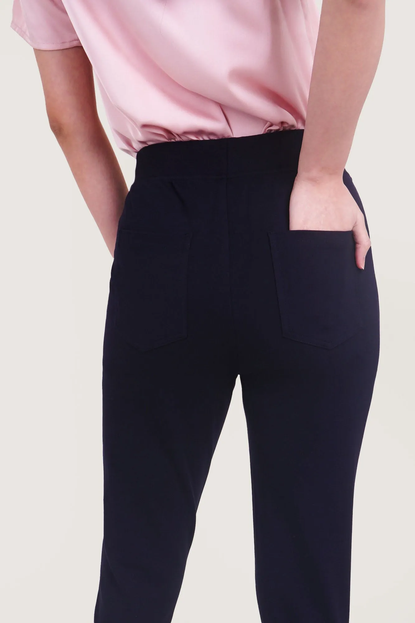 Next Skin Ankle Length Pull Up Trousers
