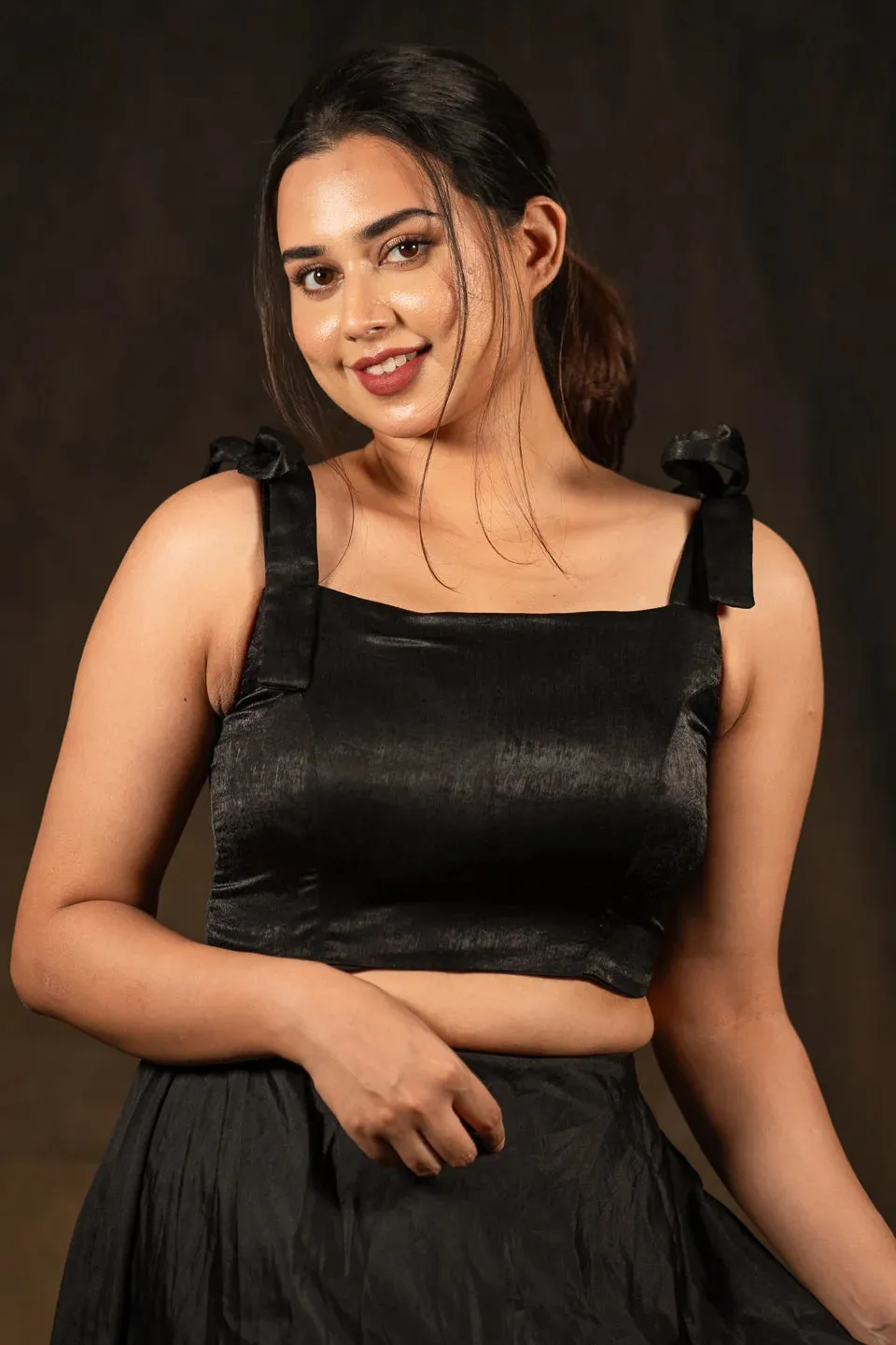 Nimbus Cloud Crop Top Blouse