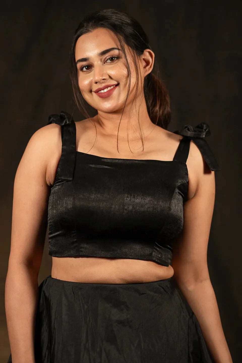 Nimbus Cloud Crop Top Blouse