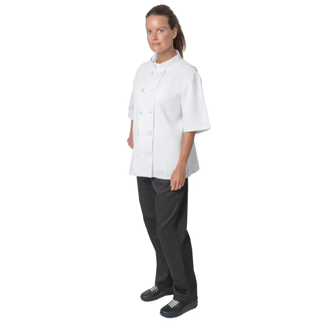 Nisbets Essentials Chef Jacket White M (2 Pack)