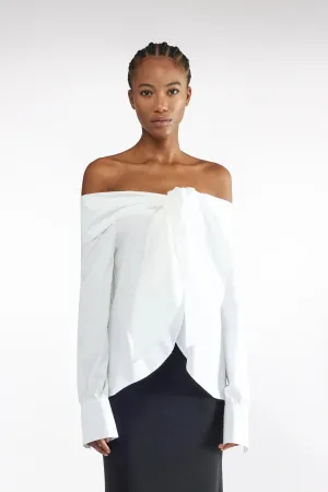 Off Shoulder Blouse - White