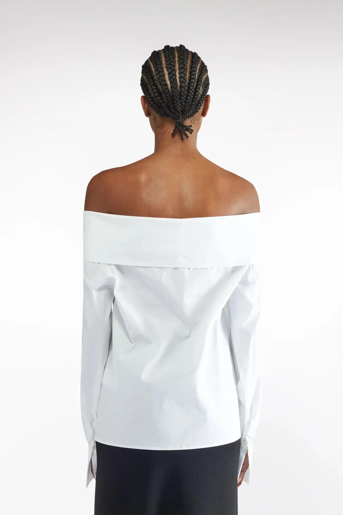 Off Shoulder Blouse - White