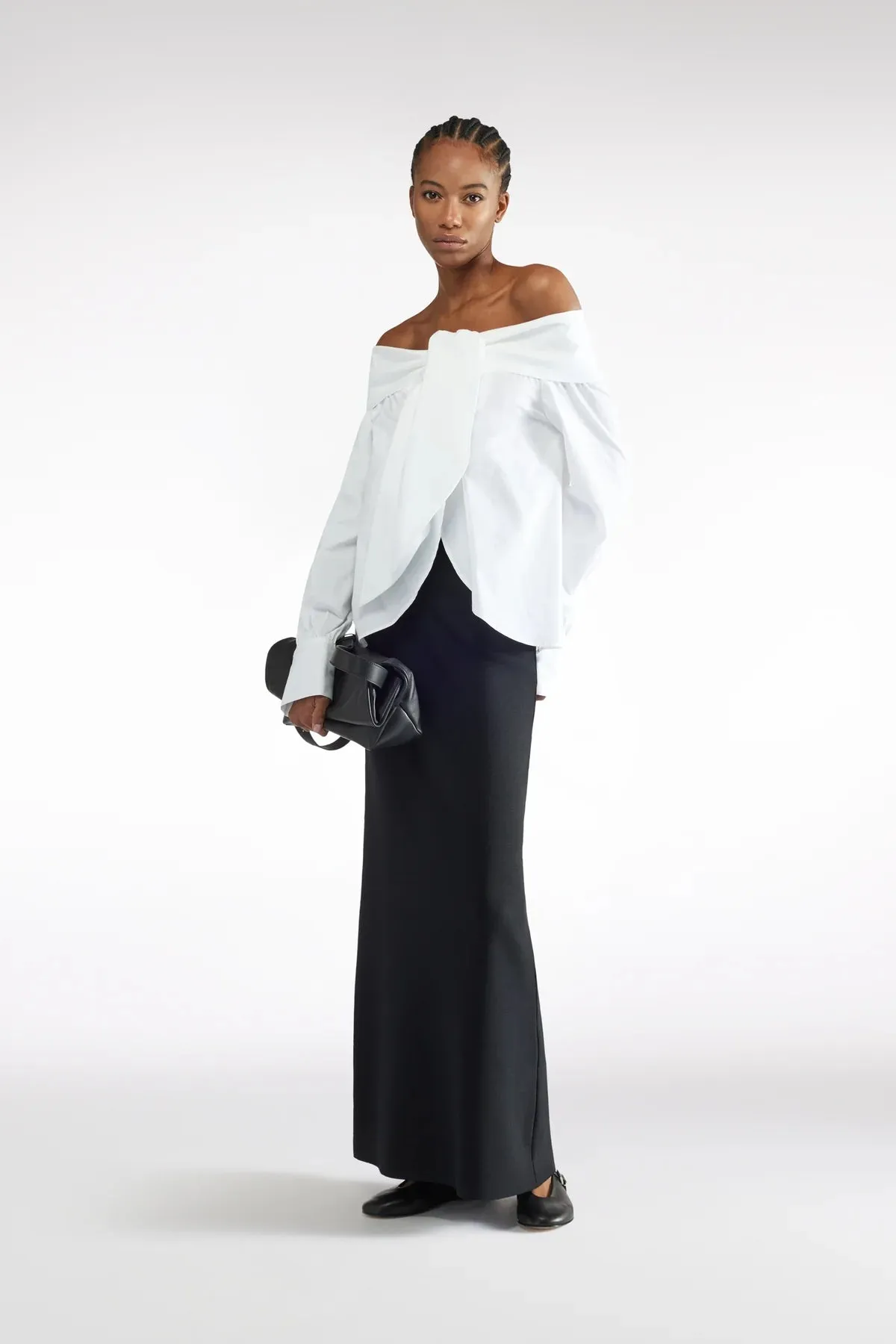 Off Shoulder Blouse - White