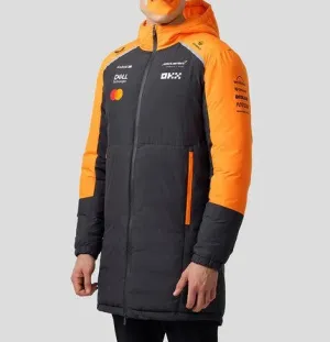 Official Unisex McLaren F1 Longline Padded Jacket