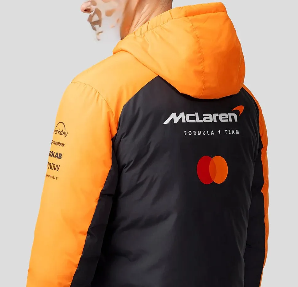 Official Unisex McLaren F1 Longline Padded Jacket