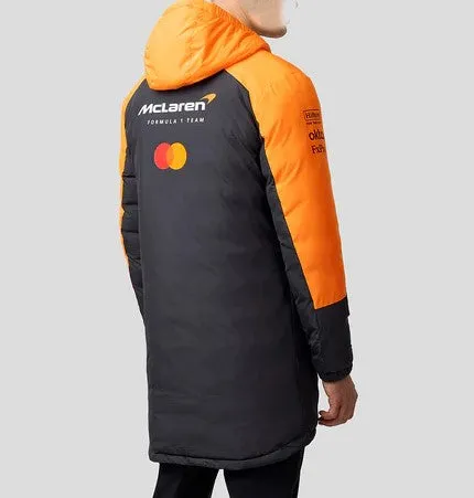 Official Unisex McLaren F1 Longline Padded Jacket