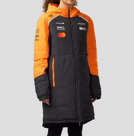 Official Unisex McLaren F1 Longline Padded Jacket