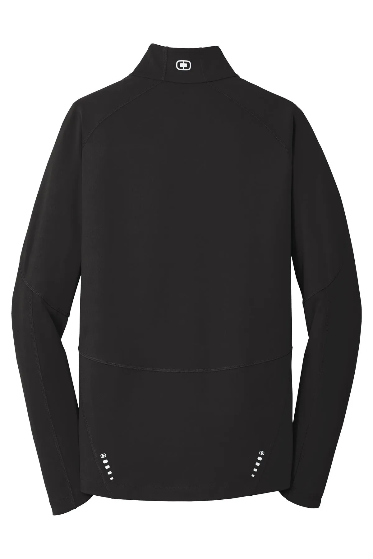 OGIO Radius 1/4-Zip. OE550 Blacktop