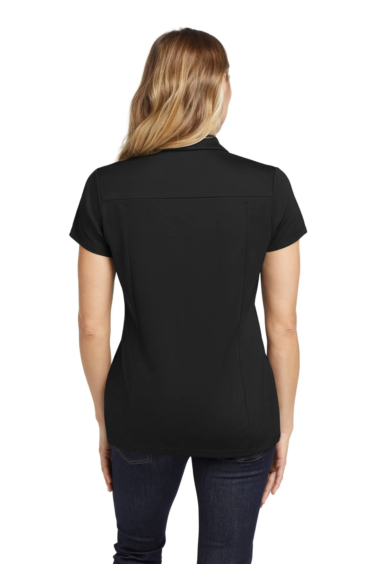 OGIO Women's Framework Polo. LOG125 Blacktop