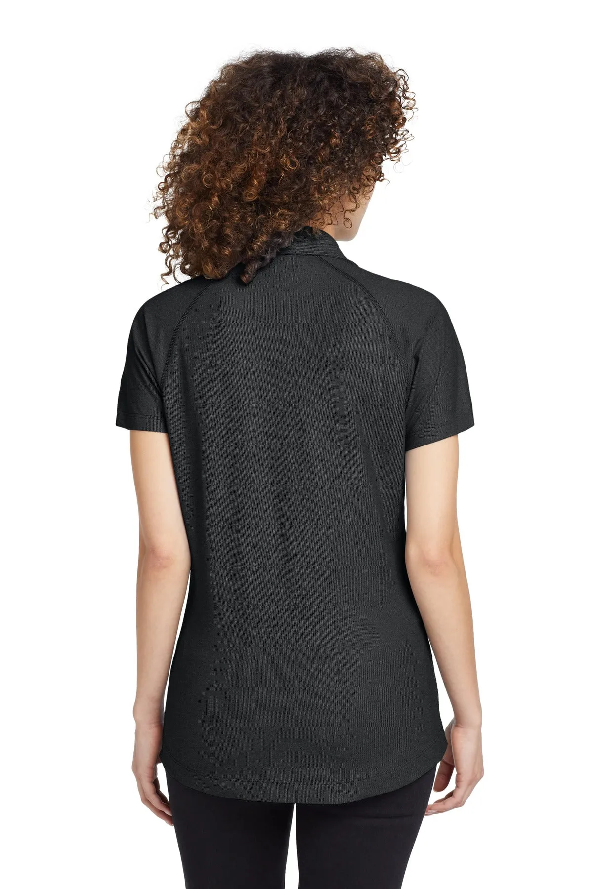 OGIO Women's Onyx Polo. LOG126 Blacktop