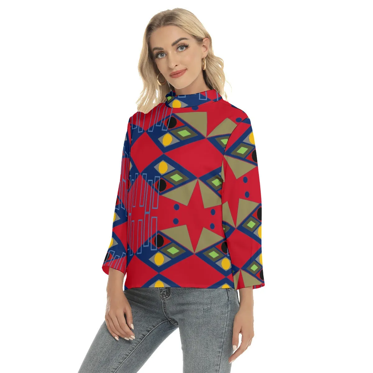 Origen Destination Women's Back Buttoned Blouse