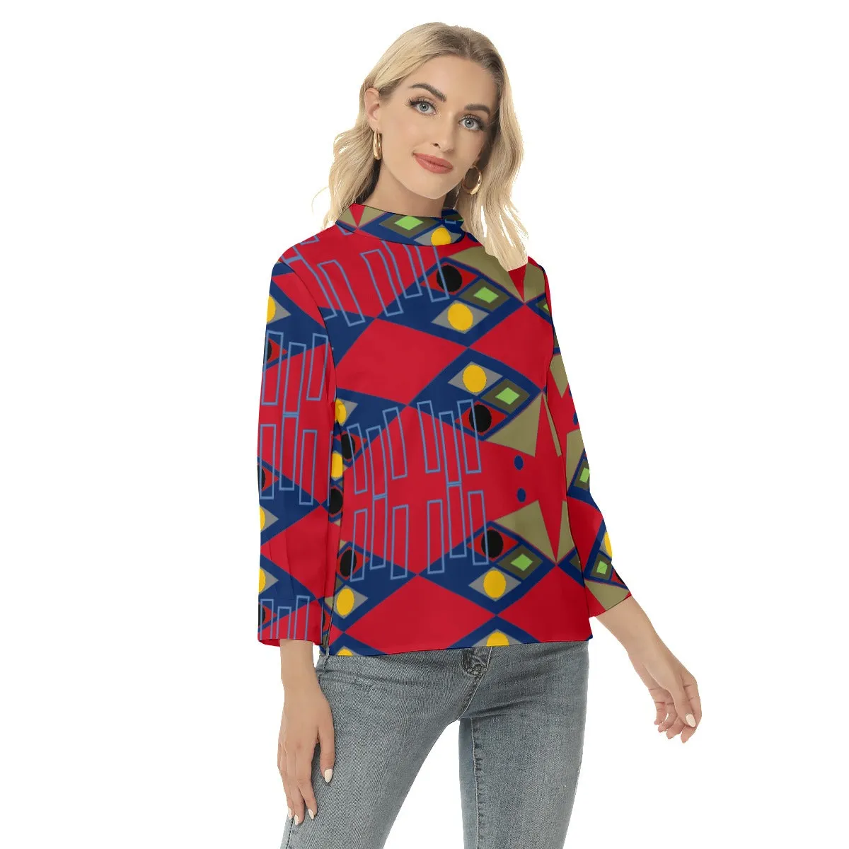 Origen Destination Women's Back Buttoned Blouse
