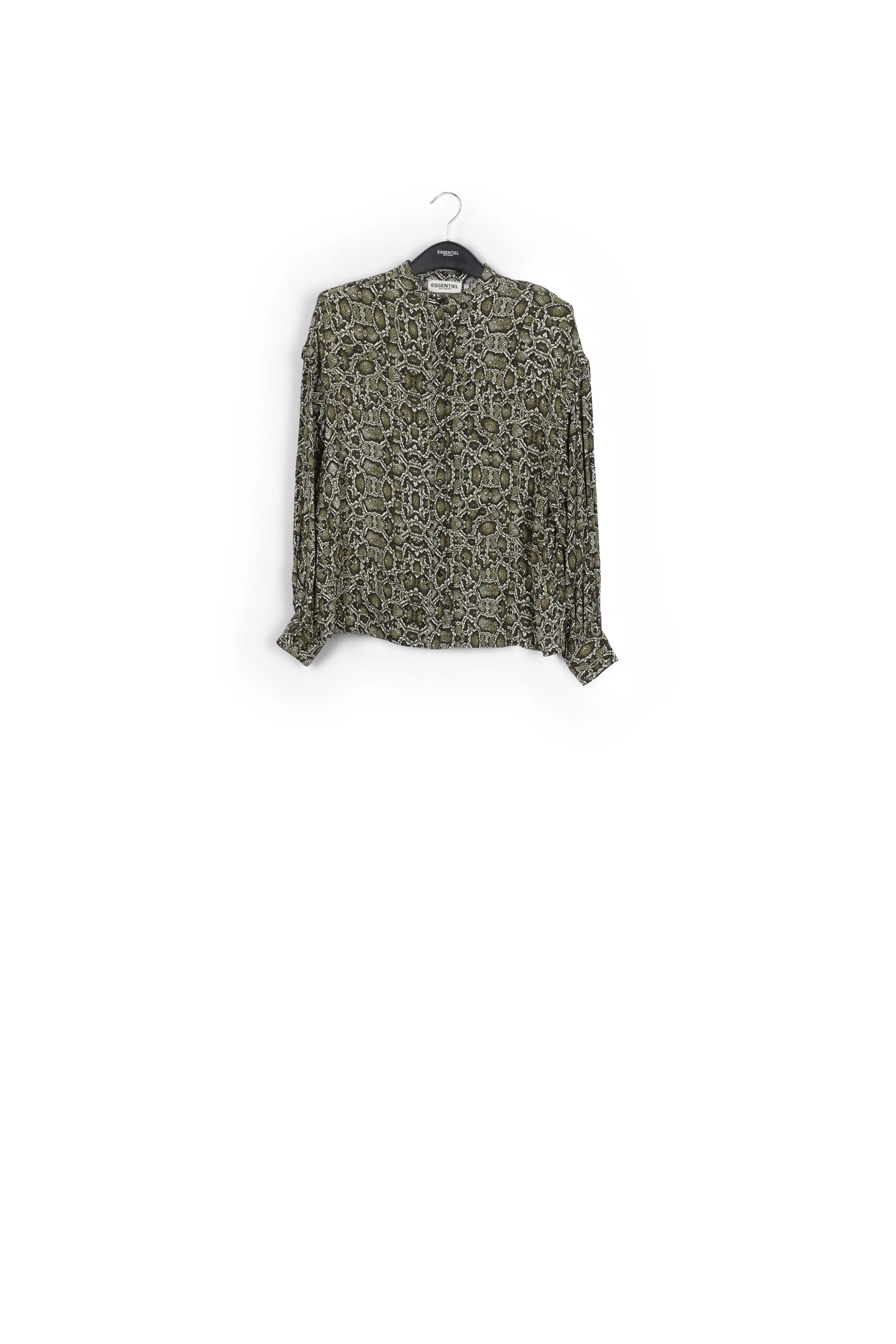 Oversized frilled shirt