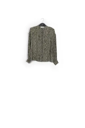 Oversized frilled shirt