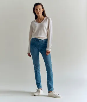 PALIJIN COTTON STRETCH STRAIGHT JEANS