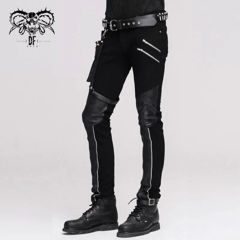 Pantalon punk ajusté 'Mondo Bizarro'