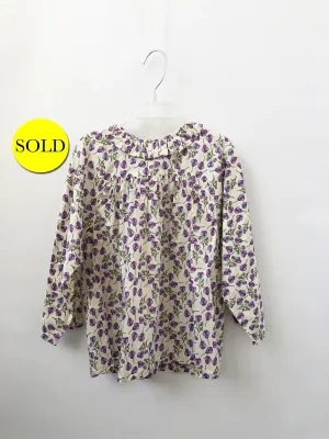 Papo d'Anjo Floral Blouse Size 8
