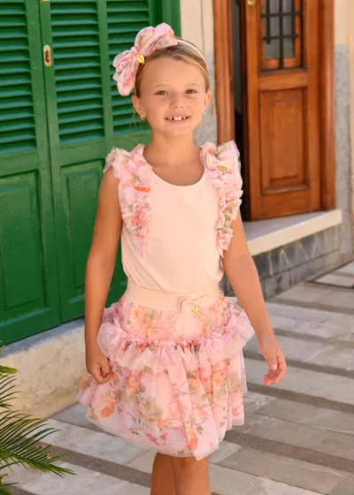 Peach Georgian Primrose Skirt