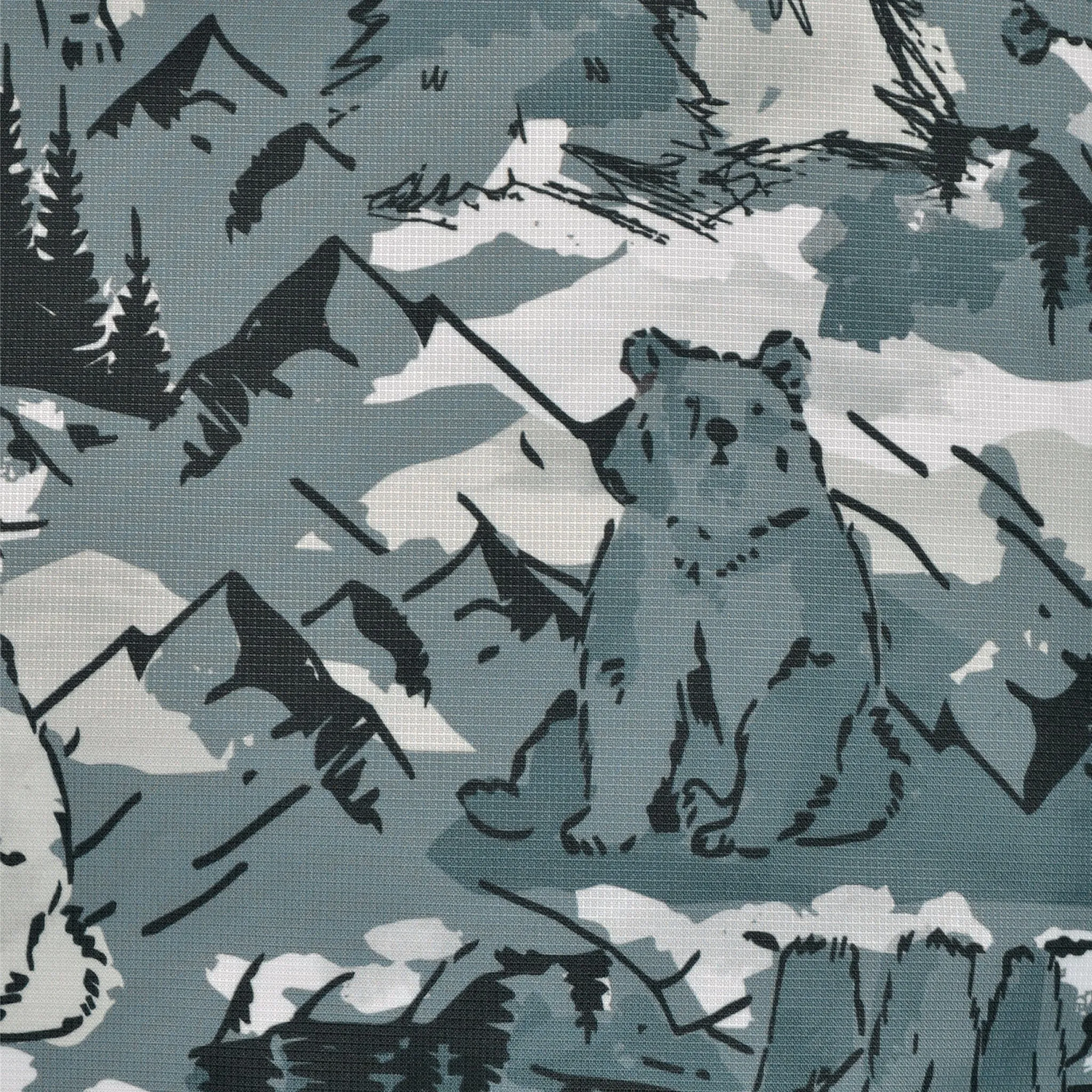 Perlimpinpin Two-Piece Snowsuit - Bears Print