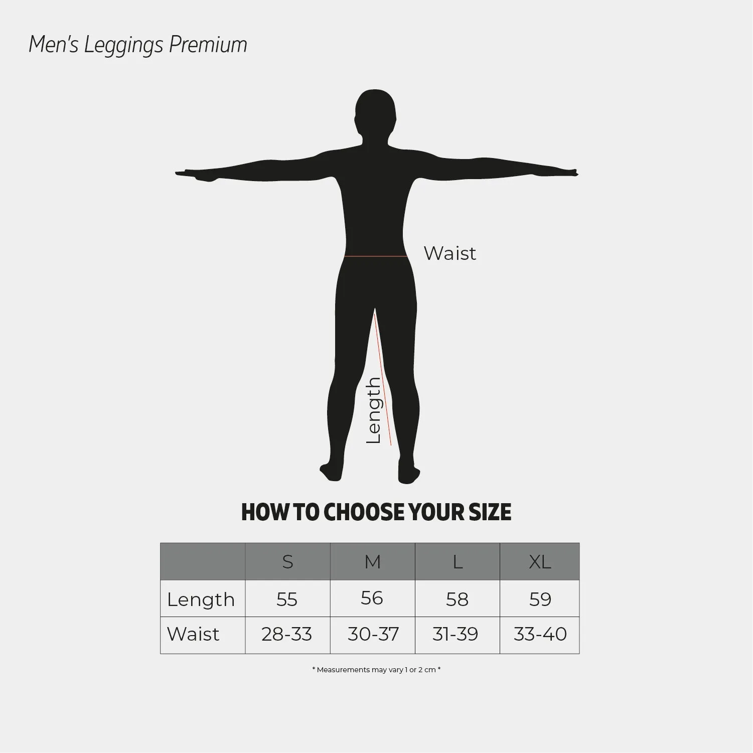 Picsil Legging Black (men)