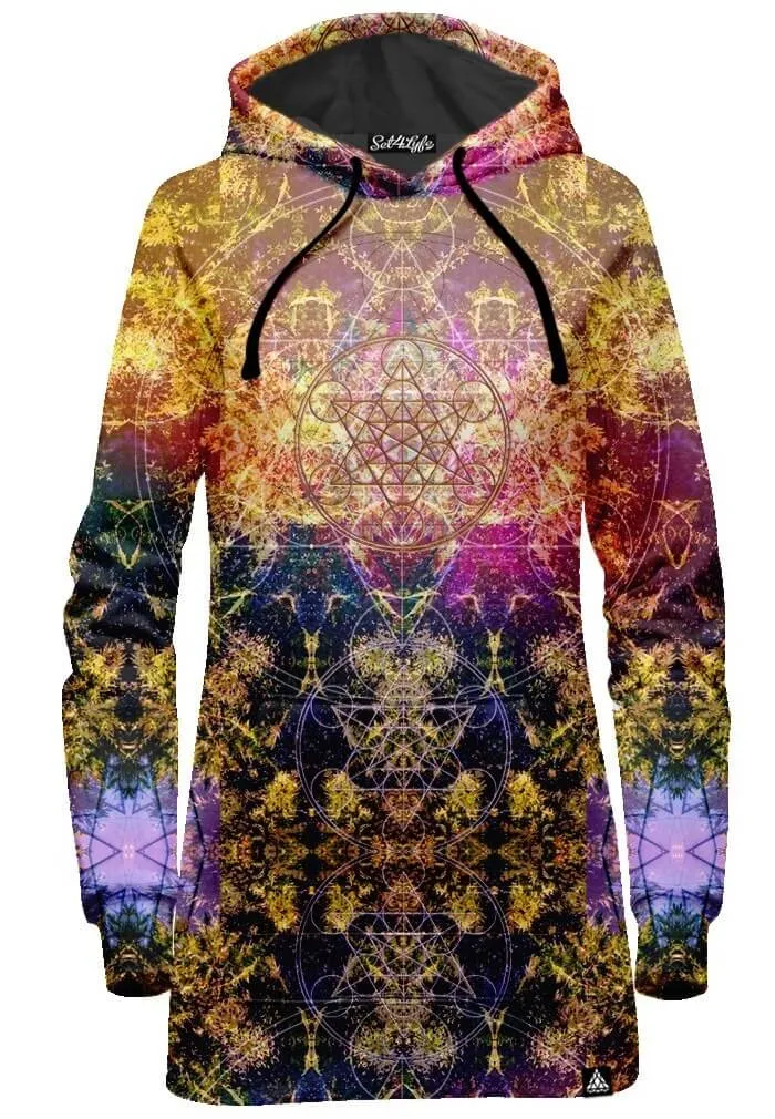 Pineal Metatron Hoodie Dress