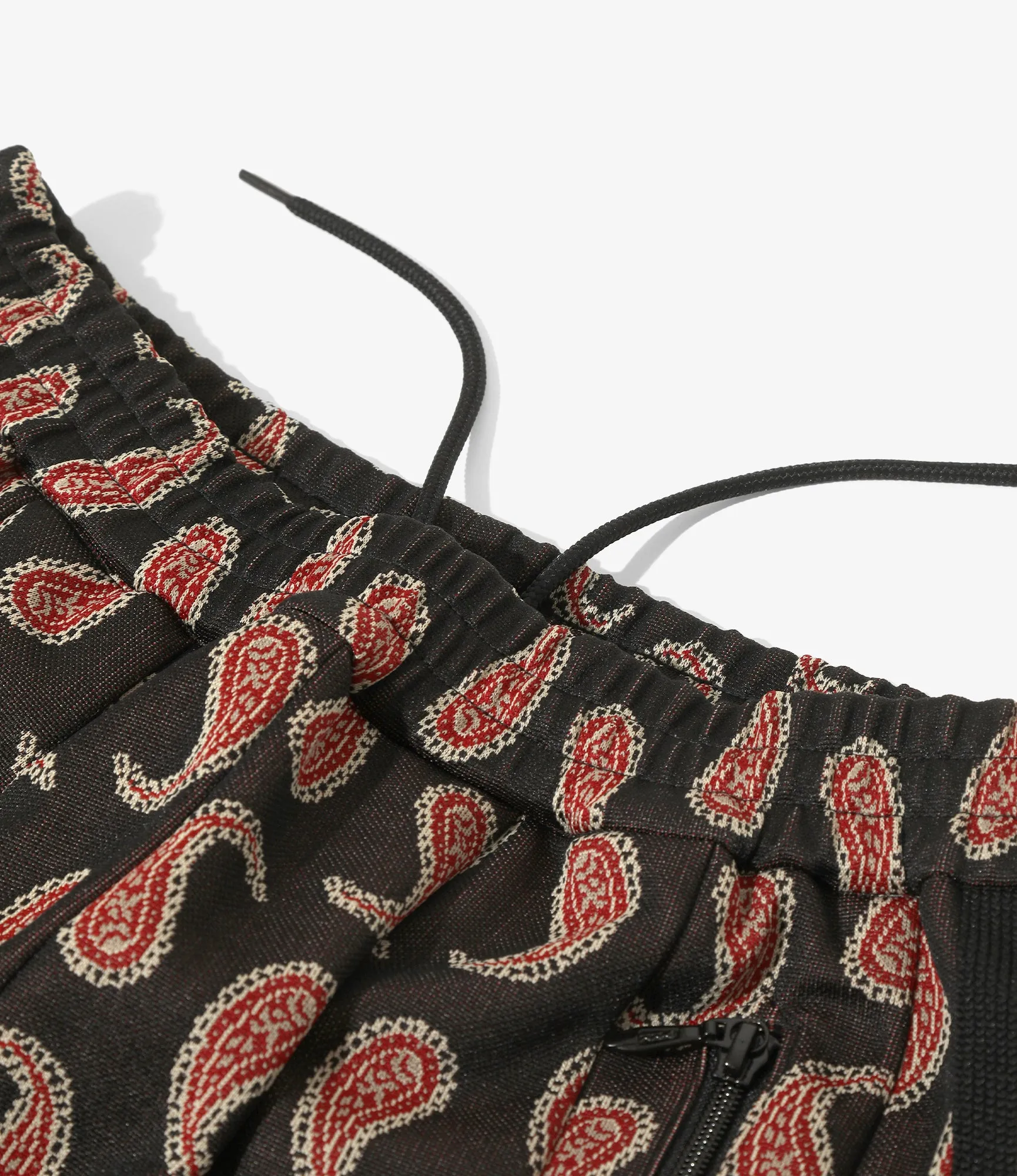 Pleated Track Skirt - Poly Jacquard