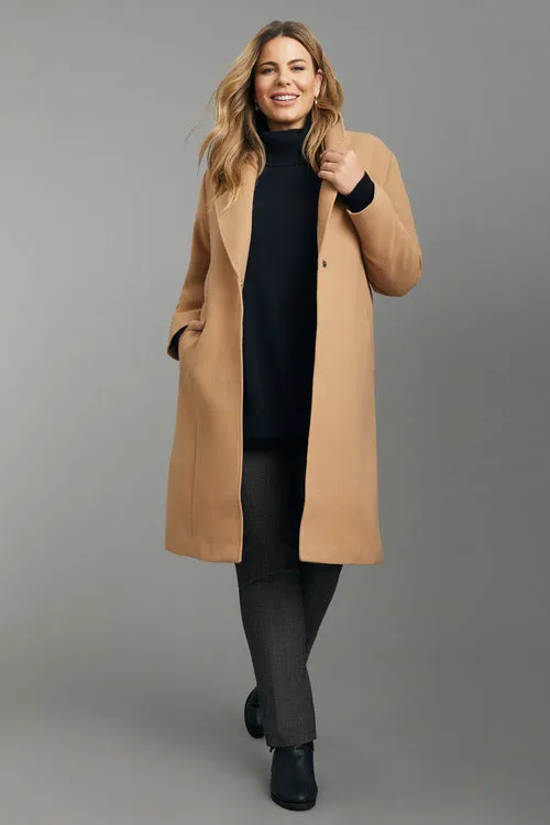 Plus Size - Sara Longline Coat