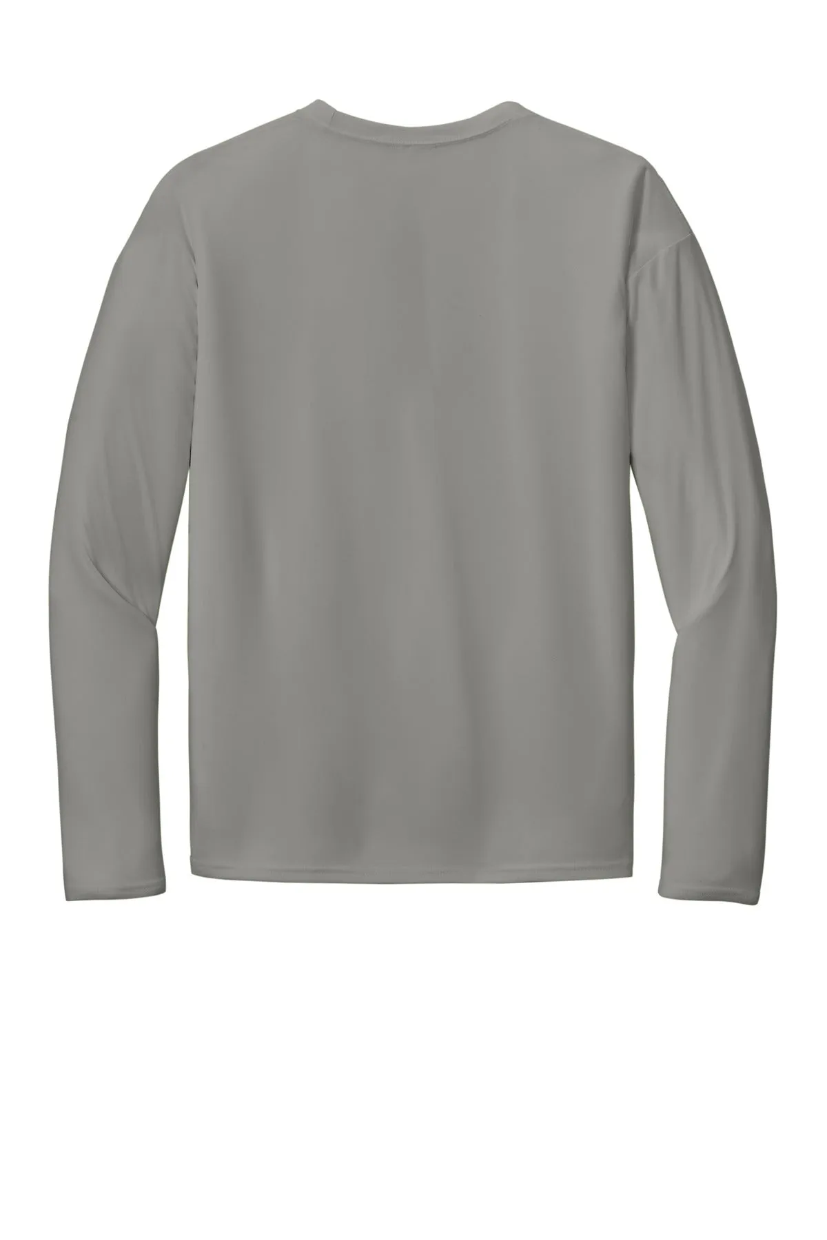 Port & Company  Long Sleeve Performance Tee. PC380LS Grey Concrete