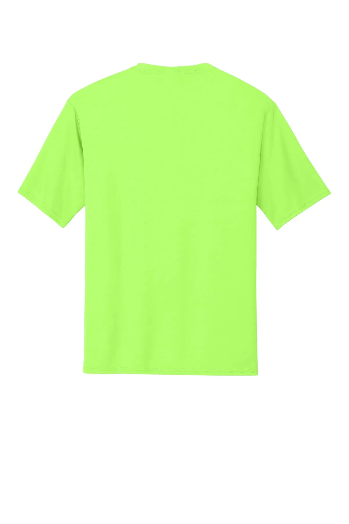 Port & Company Performance Tee. PC380 Neon Green