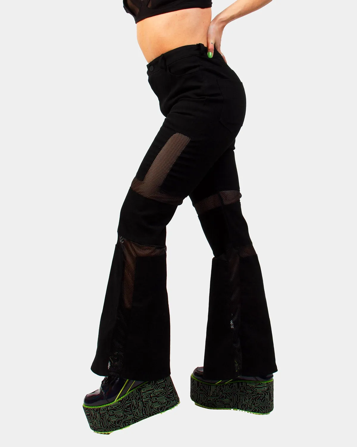 PROTECTION FLARES BLACK / BLACK AT