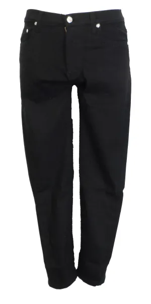 Relco Black Skinny Stretch Jeans
