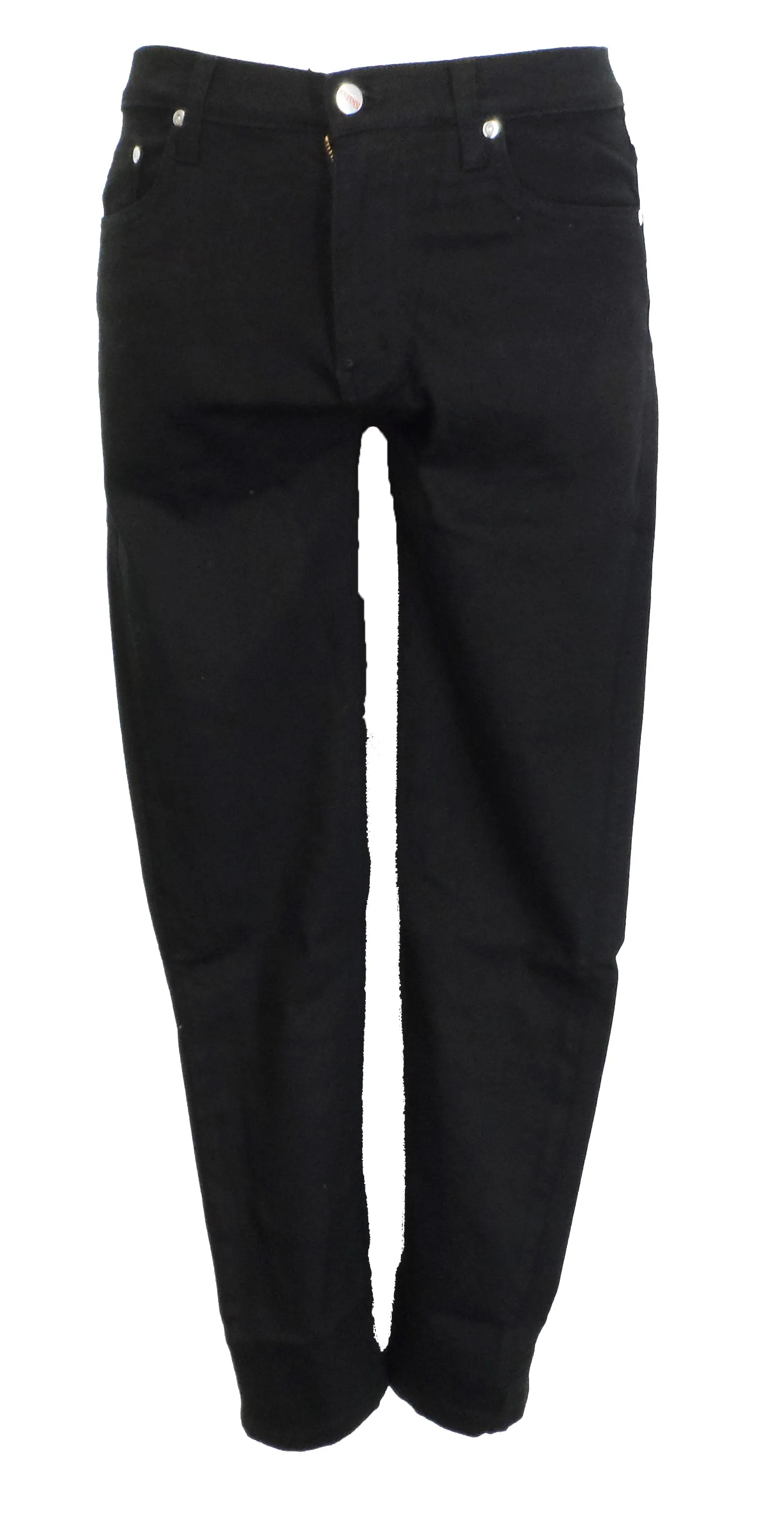 Relco Black Skinny Stretch Jeans