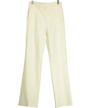 Remain Birger Christensen Cream Straight Leg Smart Trouser UK S